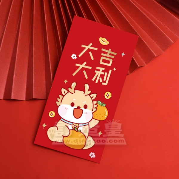 卡通龍利是封（大號）（現貨）