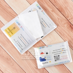 彩印荷包廣告紙巾 香港都會大學