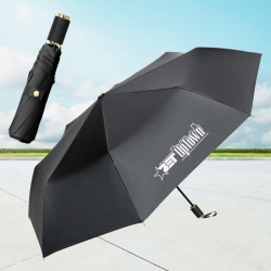 商務金柄晴雨傘（21吋）