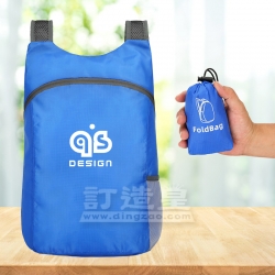尼龍摺疊雙肩背包