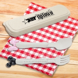 小麥秸稈兒童餐具
