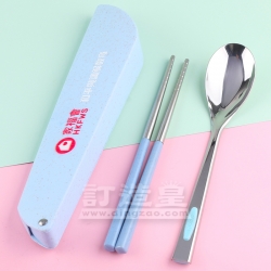 小麥不銹鋼餐具套裝