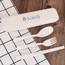 小麥秸稈餐具三件套
