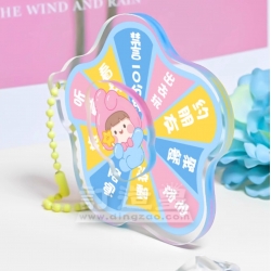 亞克力轉盤鑰匙扣