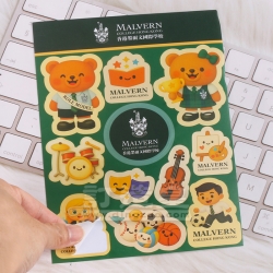 數碼貼紙(Label) 香港墨爾文國際學校
