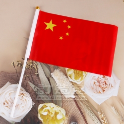 國旗手搖旗 康樂及文化事務署