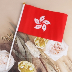 區旗手搖旗 康樂及文化事務署