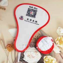 彩印尼龍摺疊葫蘆扇 港島東醫院聯網
