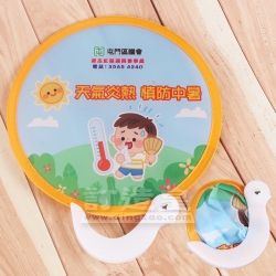 彩印摺疊扇 程志紅區議員辦事處