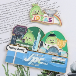 拼圖金屬冰箱貼 少年警訊